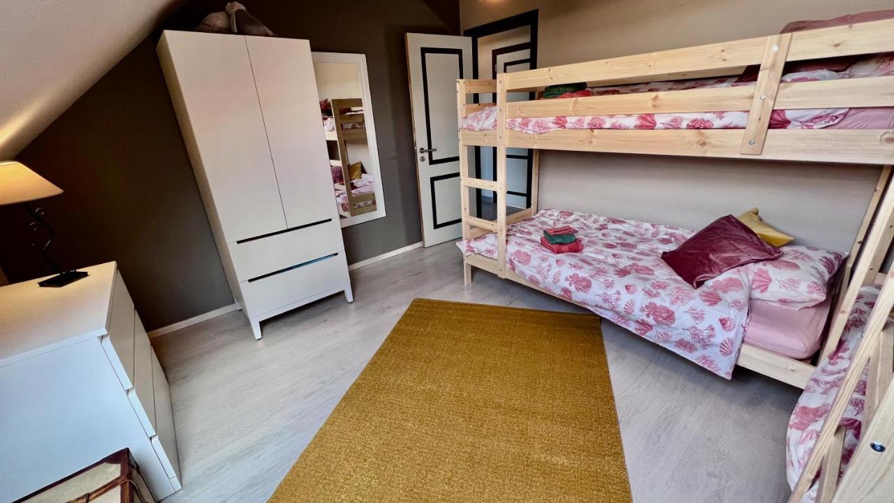 Loft En Duplex Avec Terrasse 3 Chambres Proche Pairi Daiza Mons Eksteriør billede